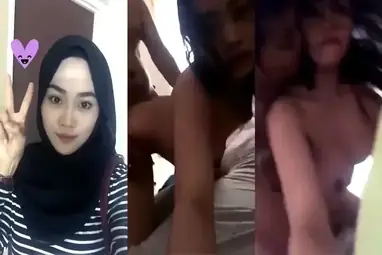 Jilbab Manis Ngesex Hotel Pelarian Suami Gila